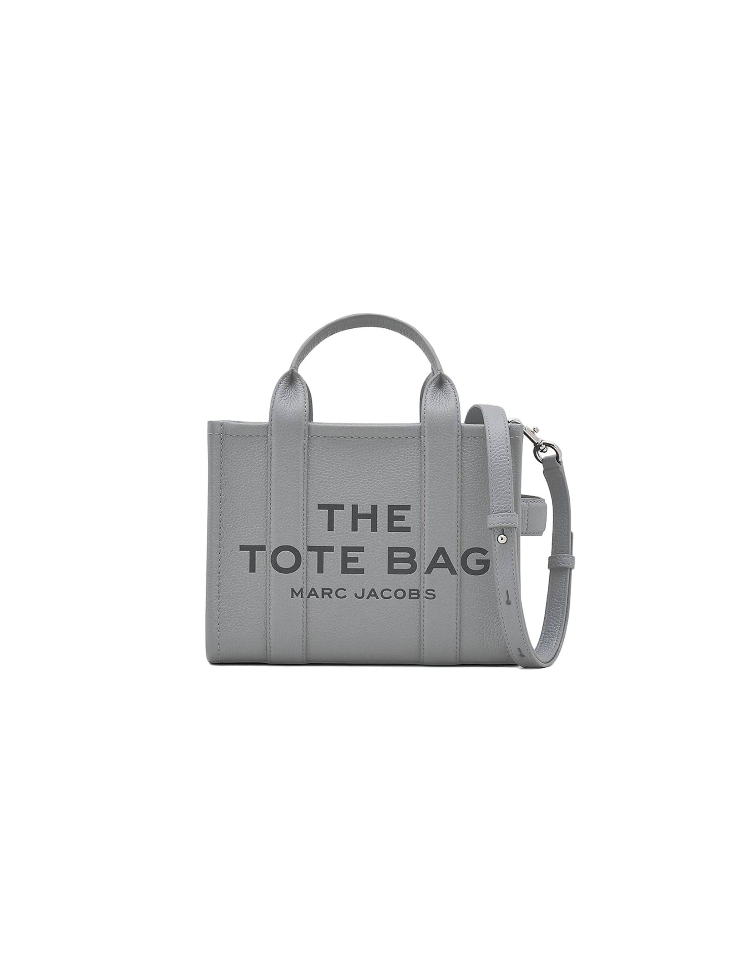 Marc Jacobs - Bolso de mano 'The Small Tote' en gris: frente