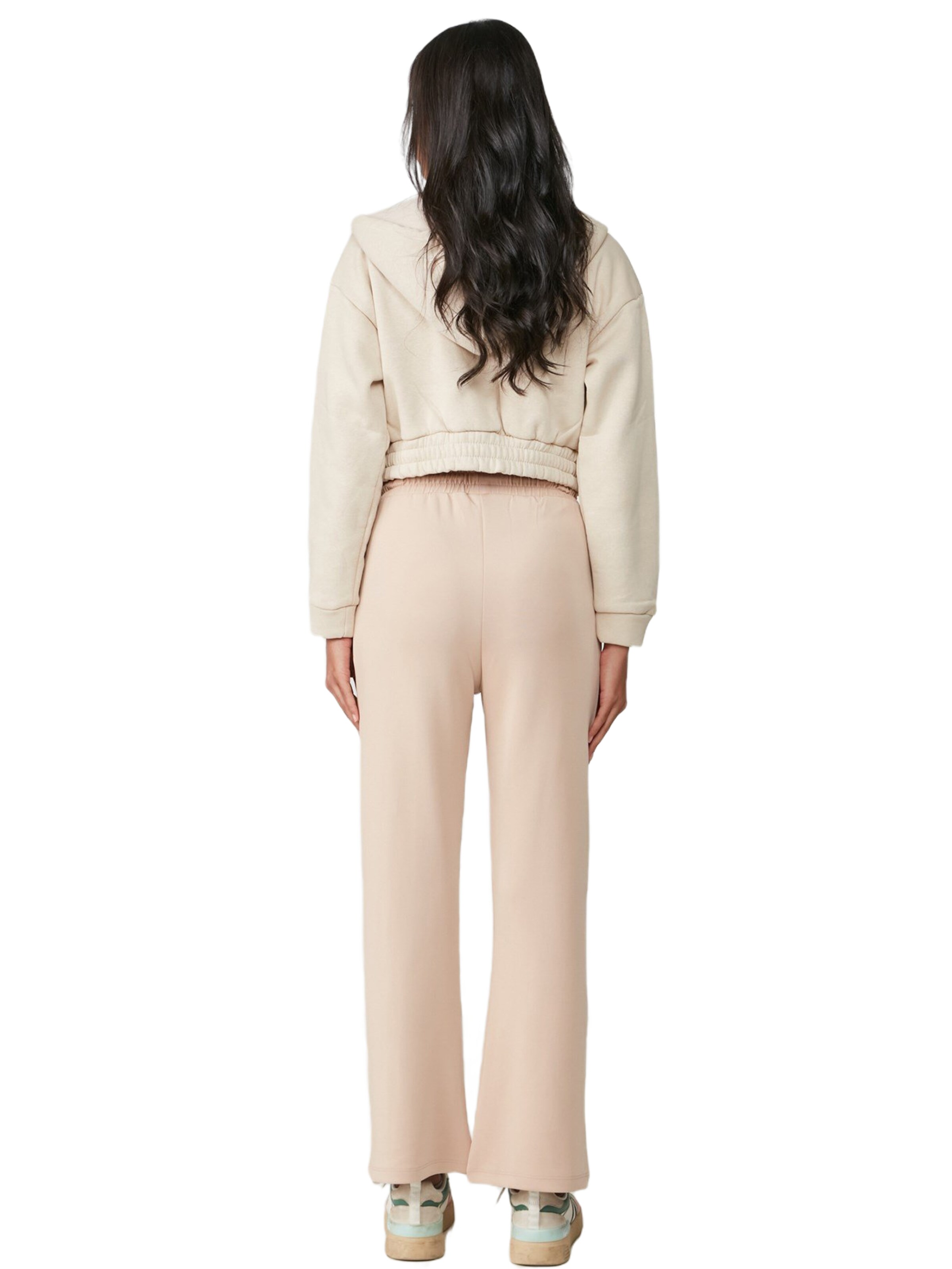 C&City Flared Pants in Beige
