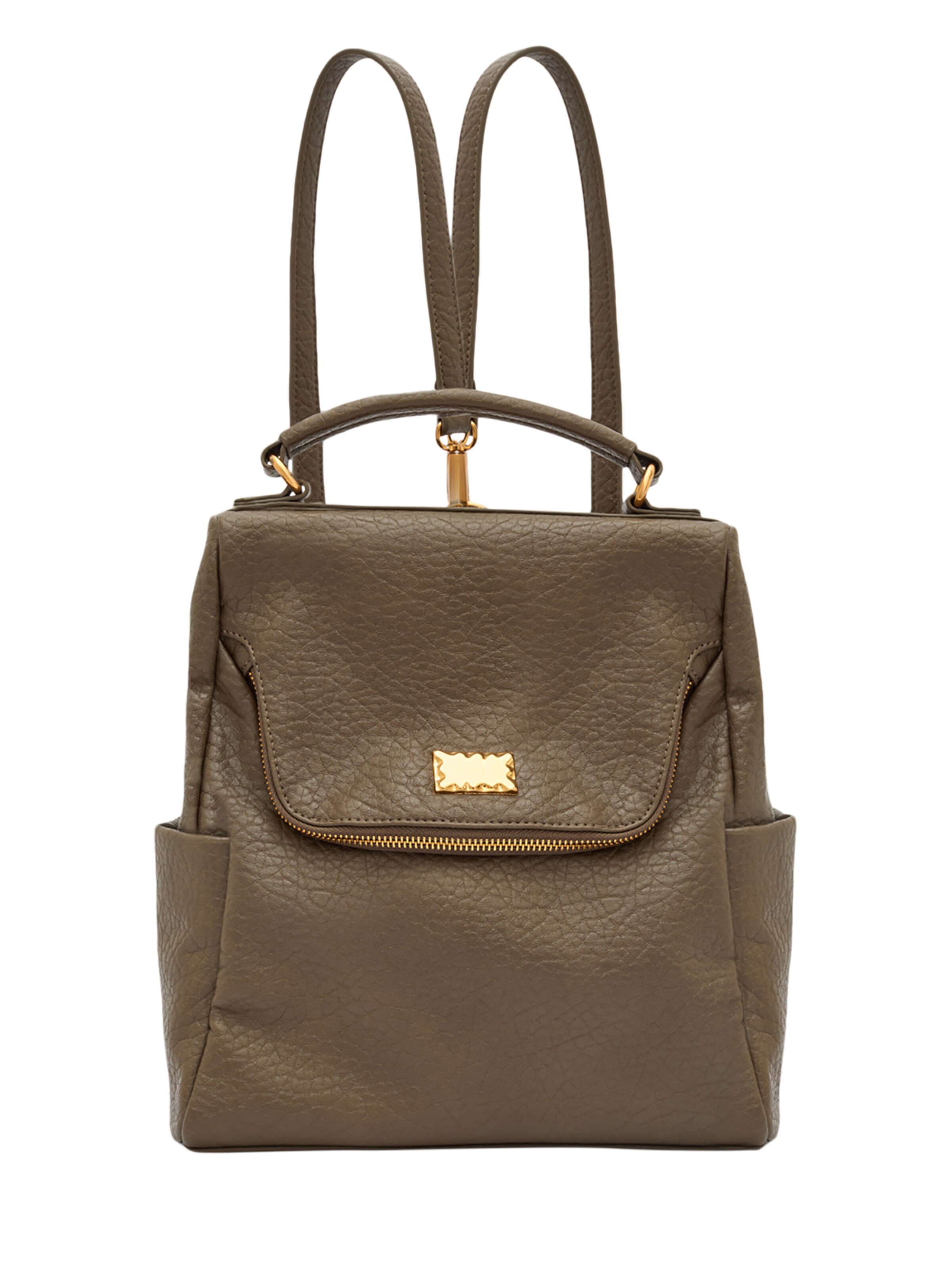 NALì Rucksack in Braun: Vorderseite