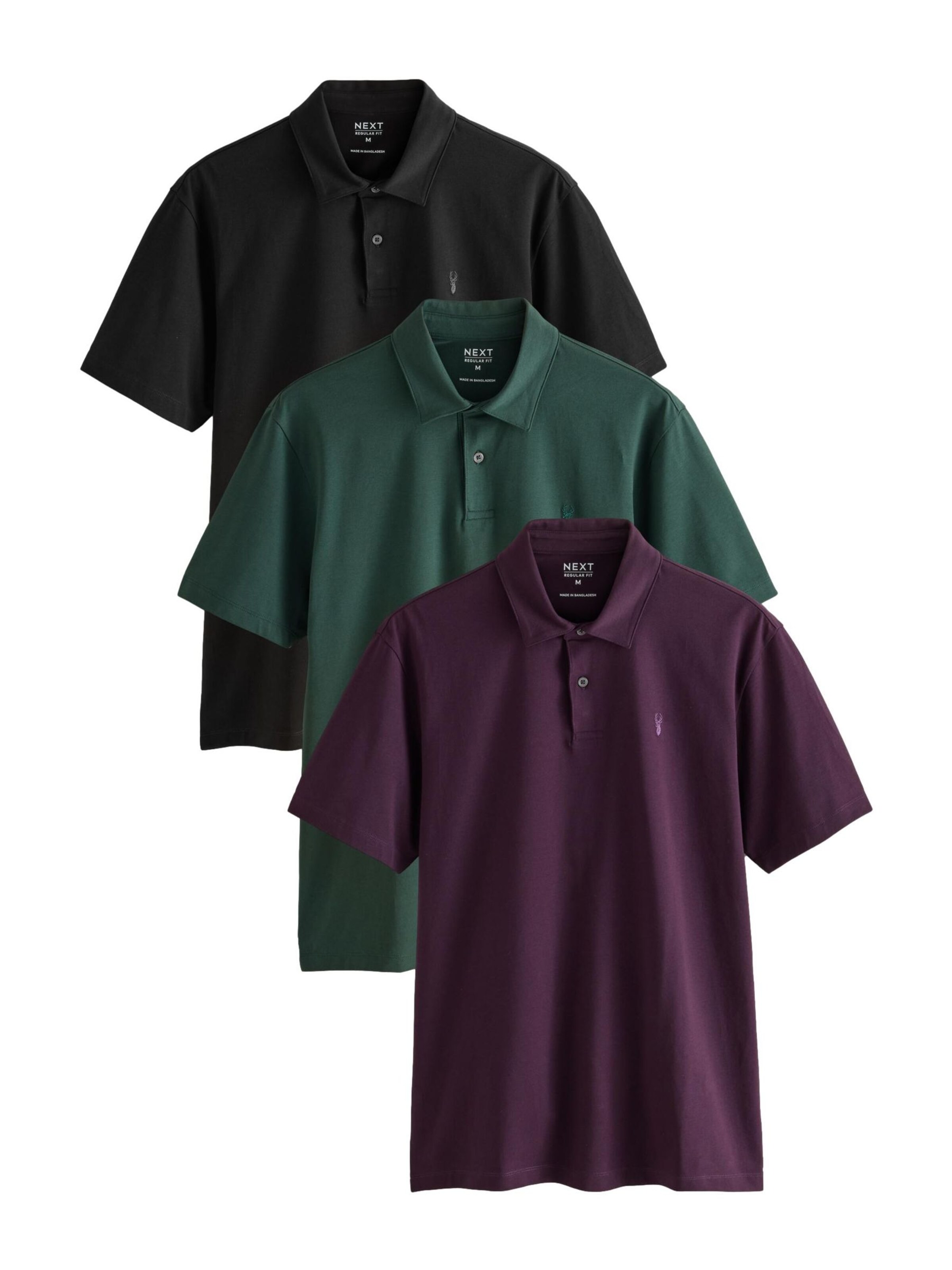 Next T-Shirt en XS en vert foncé / aubergine / noir, Vue avec produit