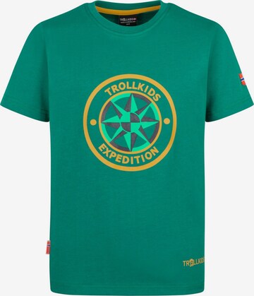 TROLLKIDS Performance Shirt in Green: front