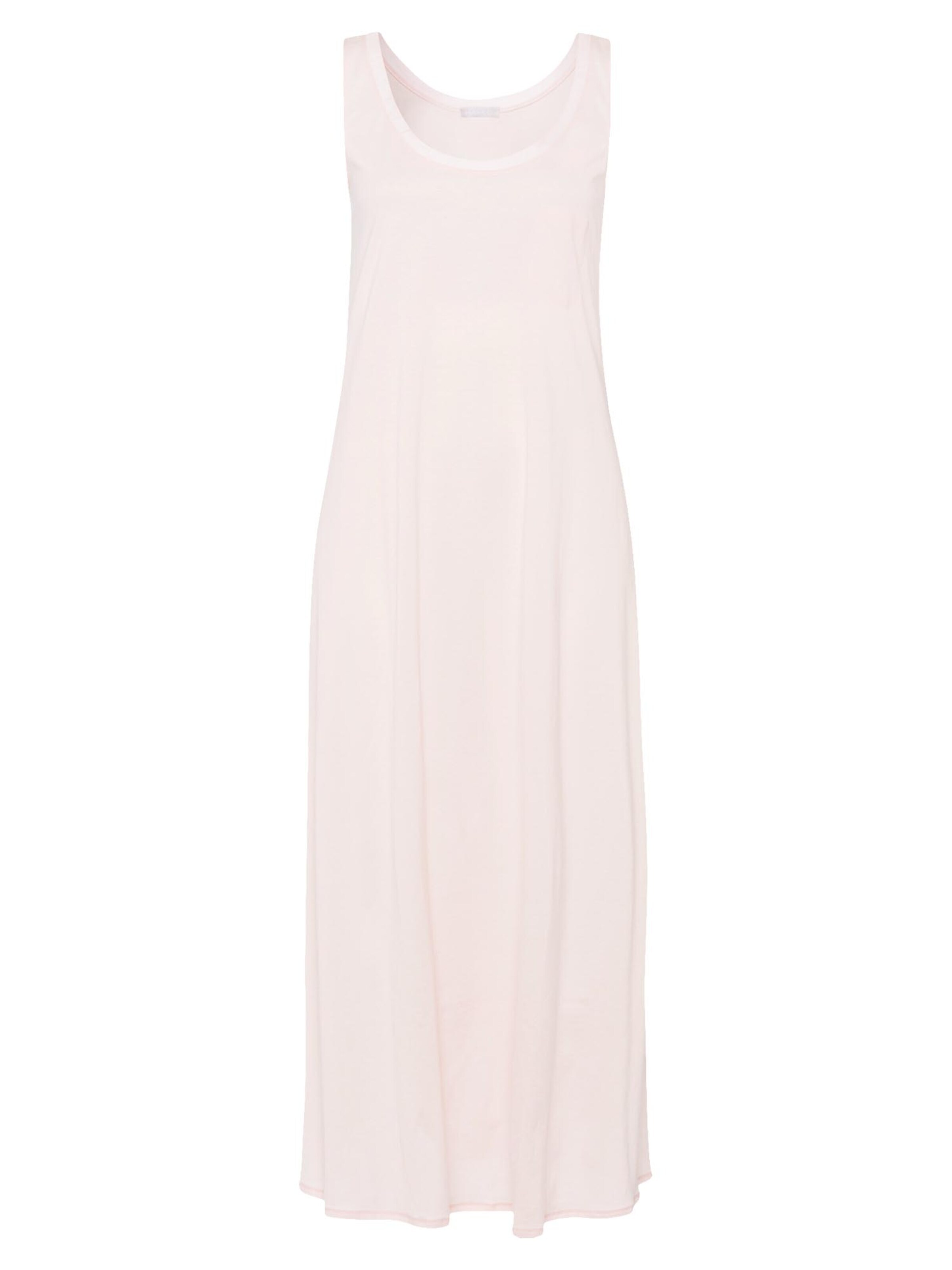 Hanro Nachthemd 'Cotton Deluxe' in Roze: voorkant