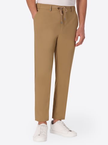 Distretto12 Regular Hose in Beige: Vorderseite