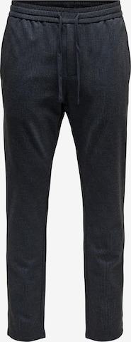 Pantalon 'Linus' Only & Sons en bleu : devant