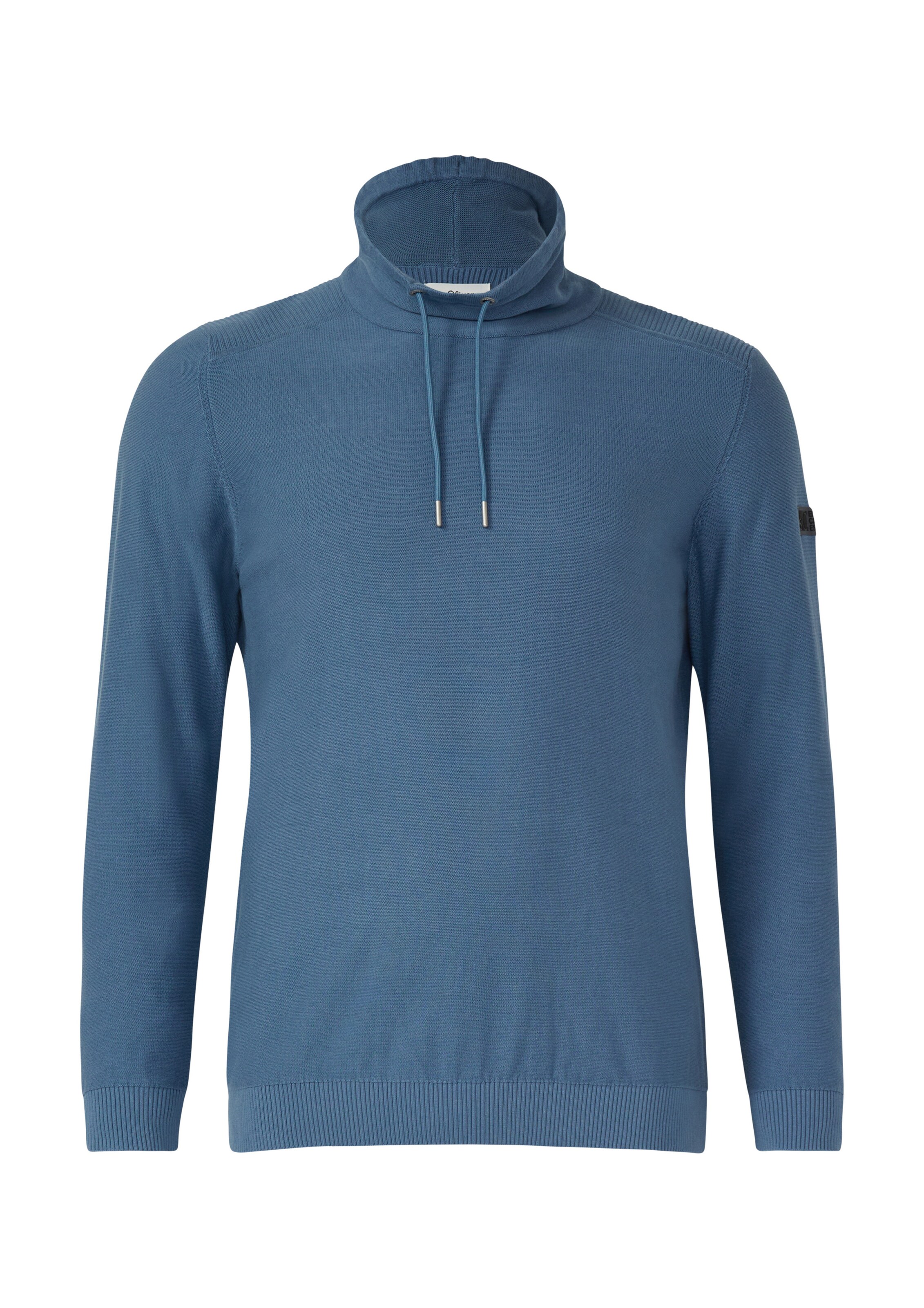 Pull-over s.Oliver Men Big Sizes en bleu : devant