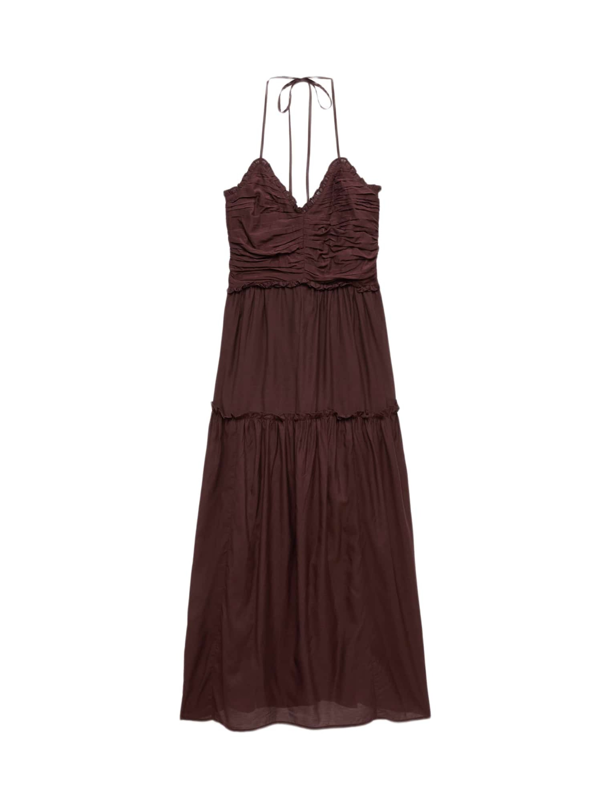 Robe Marks & Spencer en marron : devant