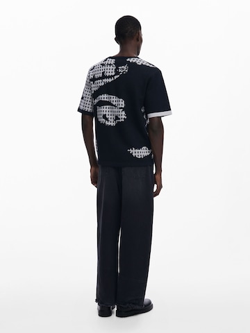 Desigual Тениска в черно