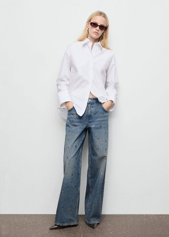 MANGO Wide leg Jeans 'Odil' in Blue