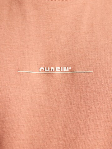 T-Shirt 'Swirl' CHASIN' en orange