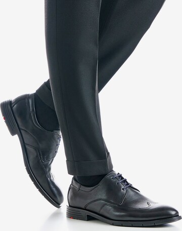 LLOYD Lace-Up Shoes 'TAYLOR' in Black: front