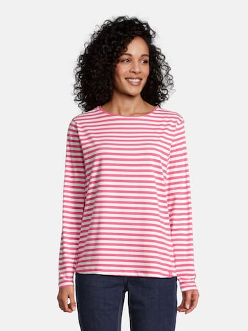 T-shirt 'Neferten' salzhaut en rouge : devant