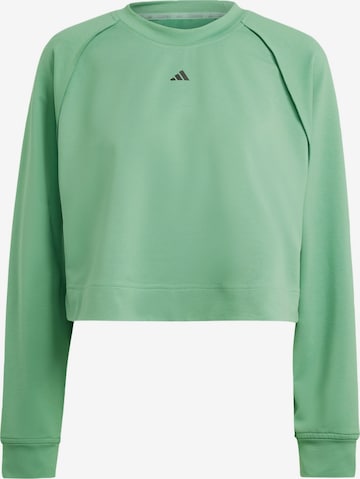 T-shirt fonctionnel 'Power' ADIDAS PERFORMANCE en vert : devant