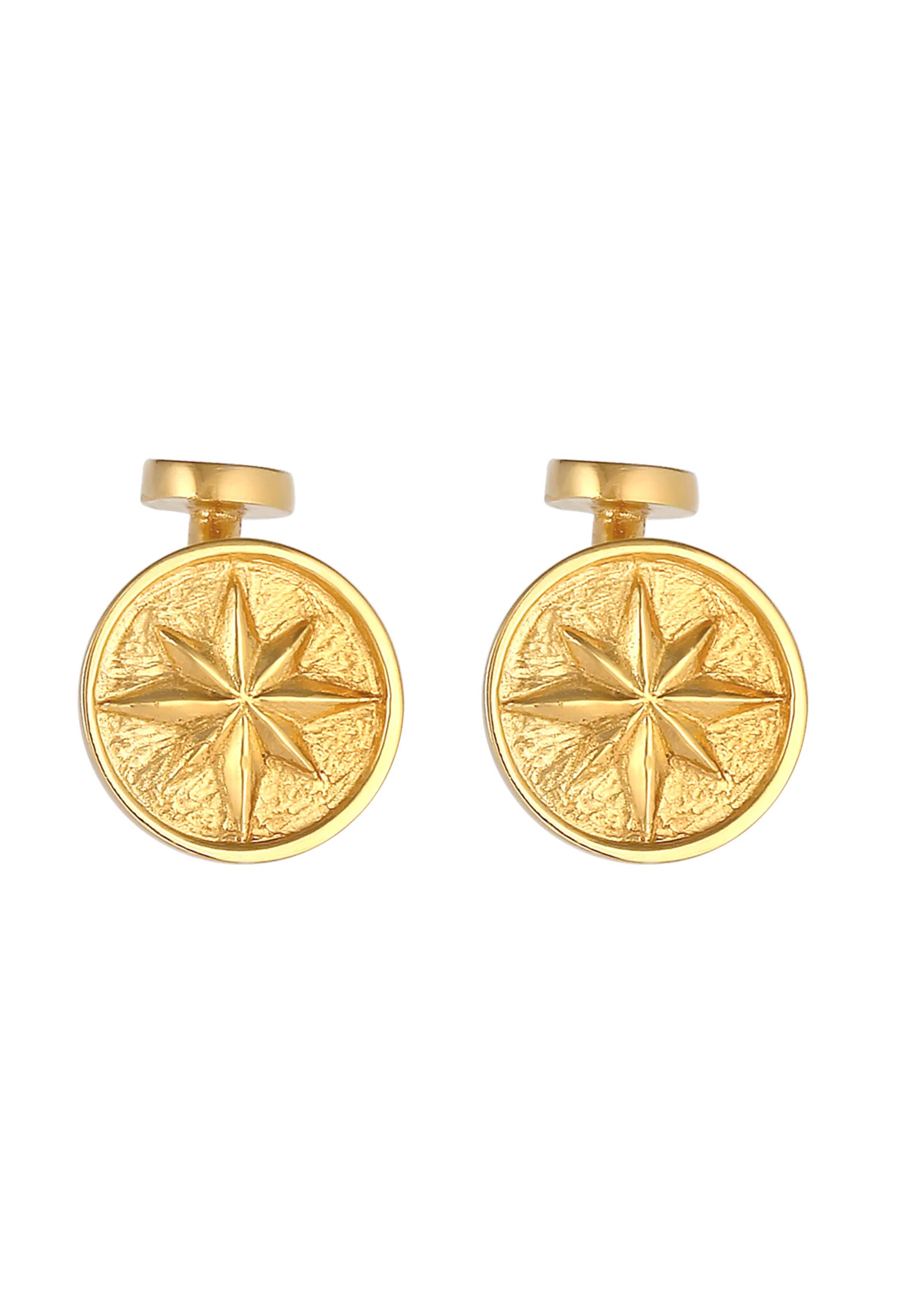 KUZZOI Mandzsettagombok - arany: elől