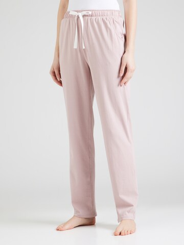 TRIUMPH - Calças de pijama 'Mix & Match' em rosa: frente