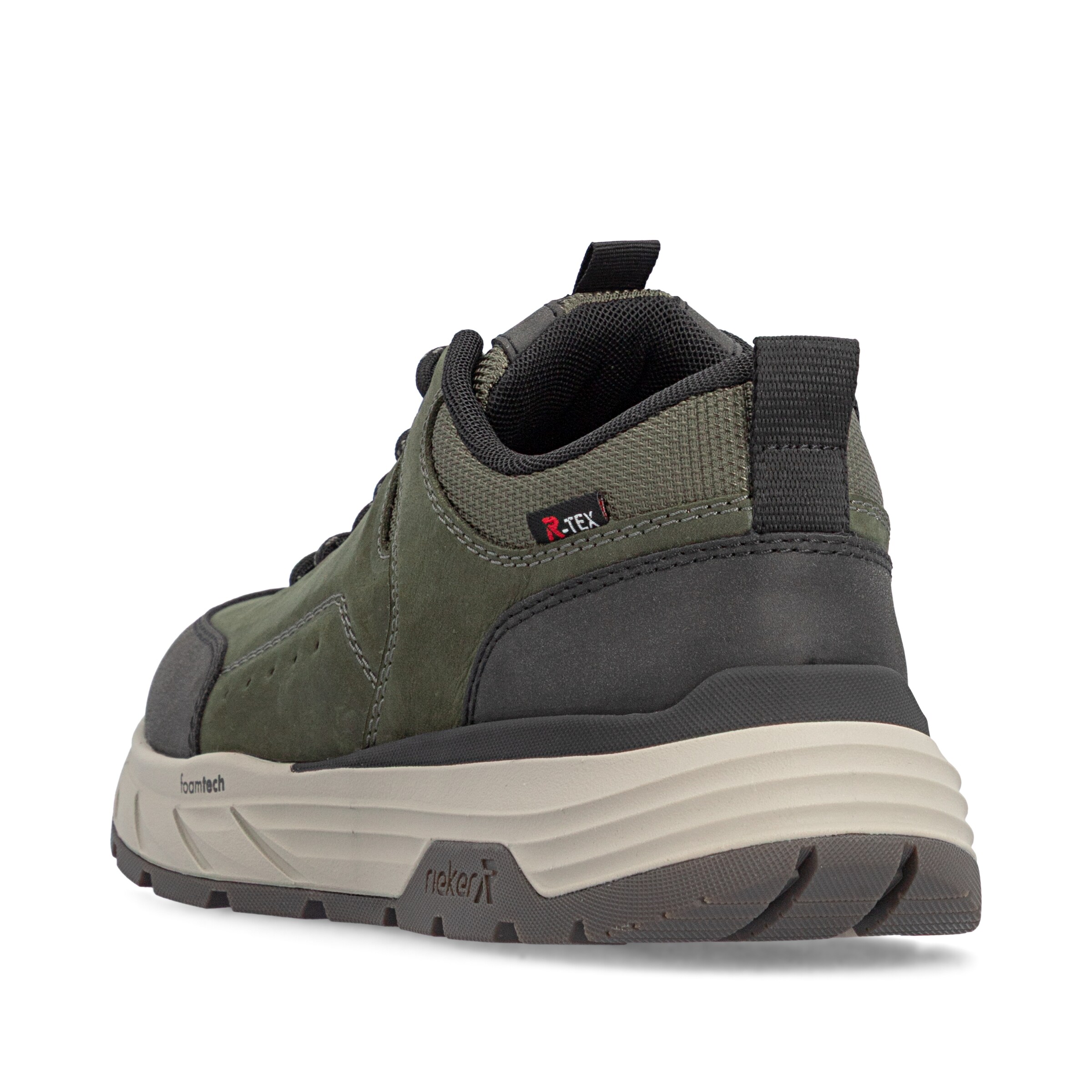Baskets basses Rieker en vert