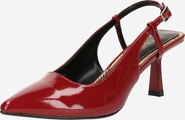 Décolleté sling 'WILLOW' di BUFFALO in rosso: frontale