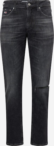 Tommy Jeans Regular Jeans 'ANTON' in Black: front