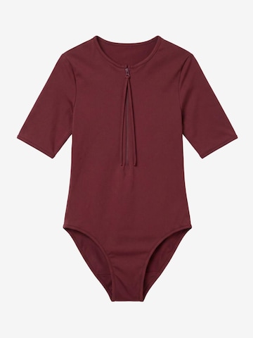 Classique Maillot de bain 'Laura' Jayne en rouge : devant