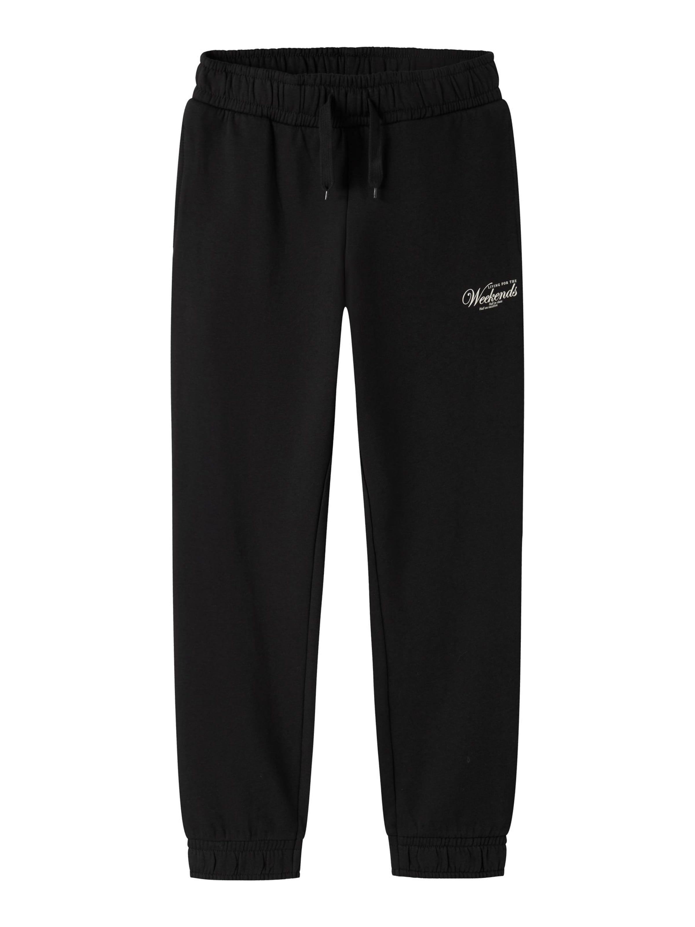 NAME IT Regular Broek in Zwart: voorkant