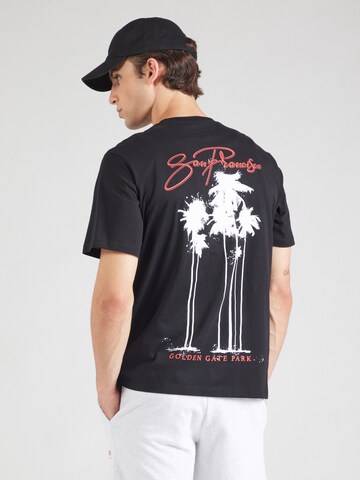 JACK & JONES Bluser & t-shirts 'JORBradley Goldengate' i sort: forside