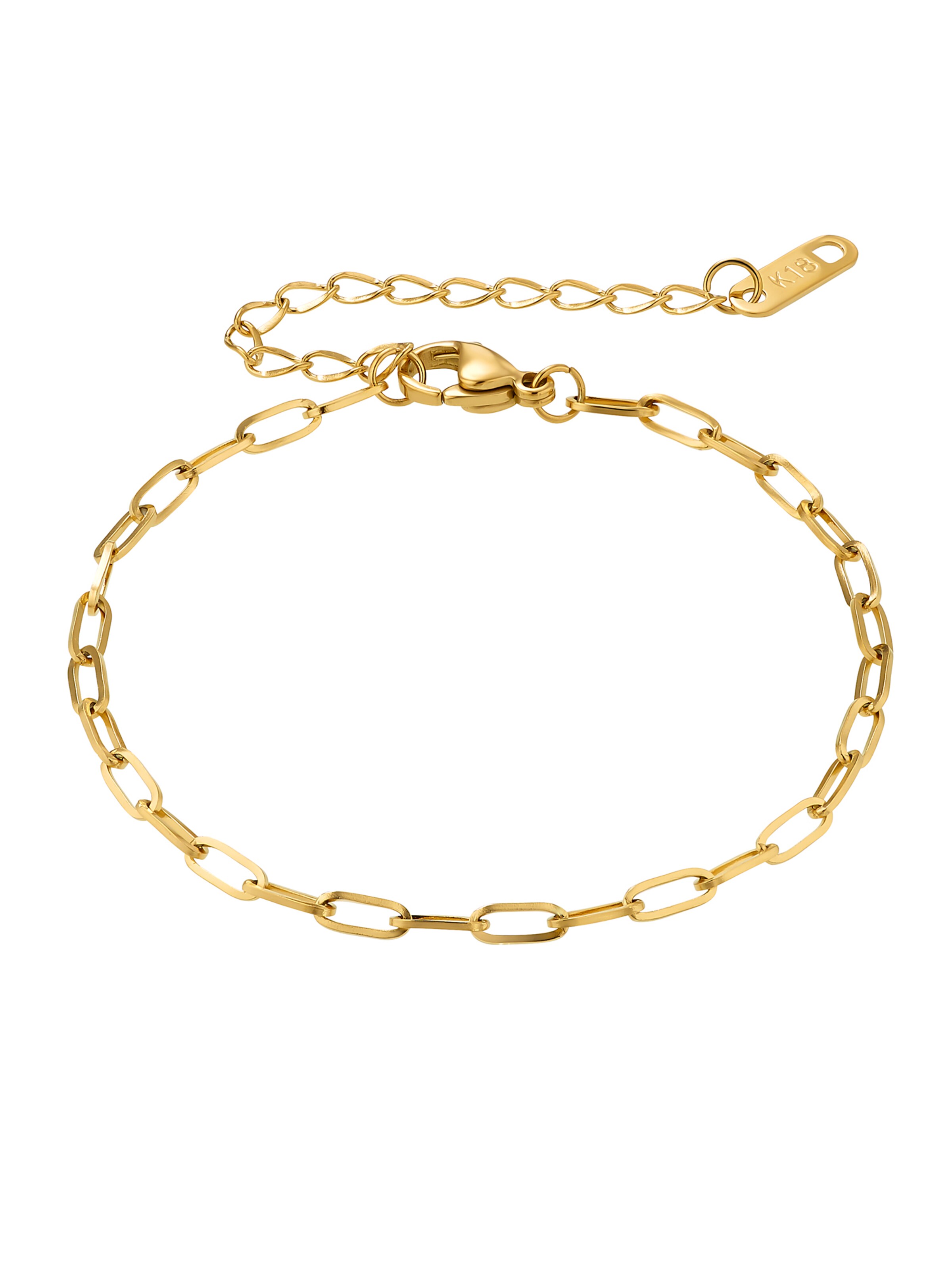 Heideman Armband 'Timo' in Goud: voorkant