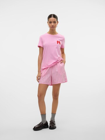 Regular Pantalon 'VMCHARLOTTE' VERO MODA en rose