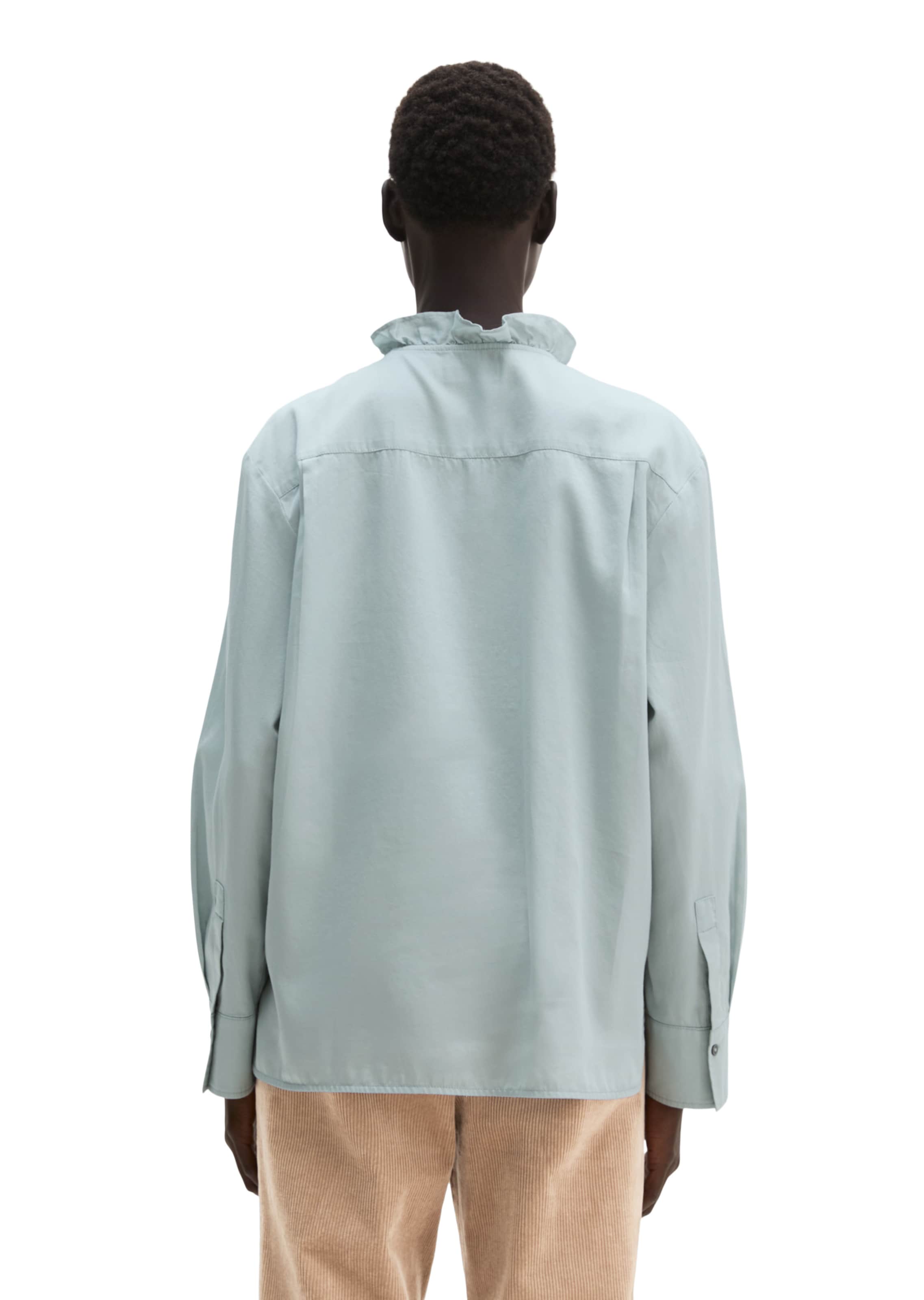 Marc O'Polo Blouse in Grey: back