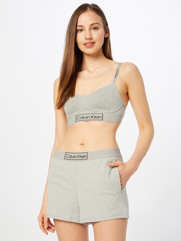 Calvin Klein Underwear Бюстие Сутиен в сиво