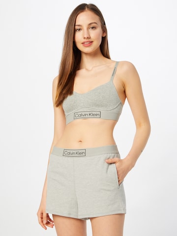 Calvin Klein Underwear Korzetová Podprsenka – šedá