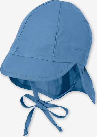 STERNTALER Beanie in Blue: front