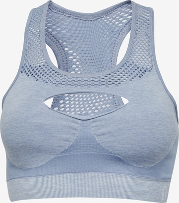 Leif Nelson Bustier BH in Blauw: voorkant