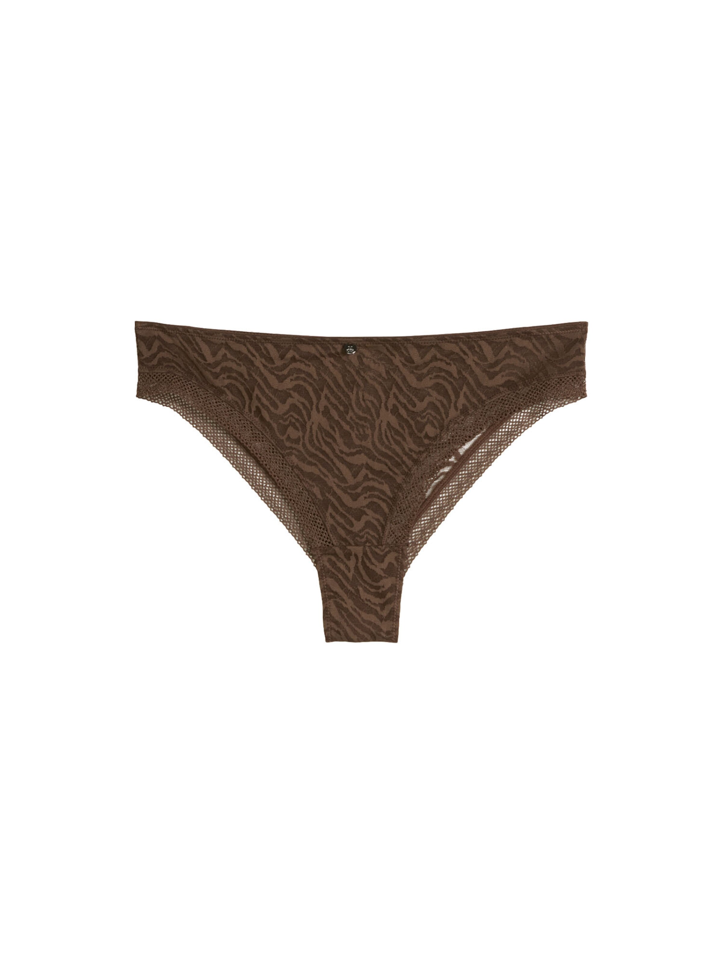 Marc O'Polo Panty ' Classic ' in Brown: front