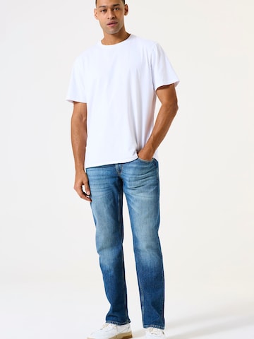 GARCIA Štandardný strih Džínsy - Modrá: predná strana