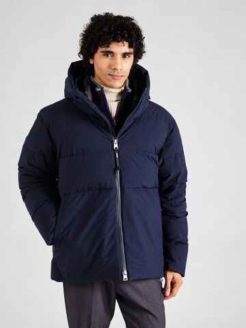 NORSE PROJECTS Winterjas 'Asger 2.0' in Blauw: voorkant
