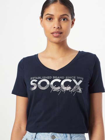 Soccx Shirt 'Mary' in Blauw