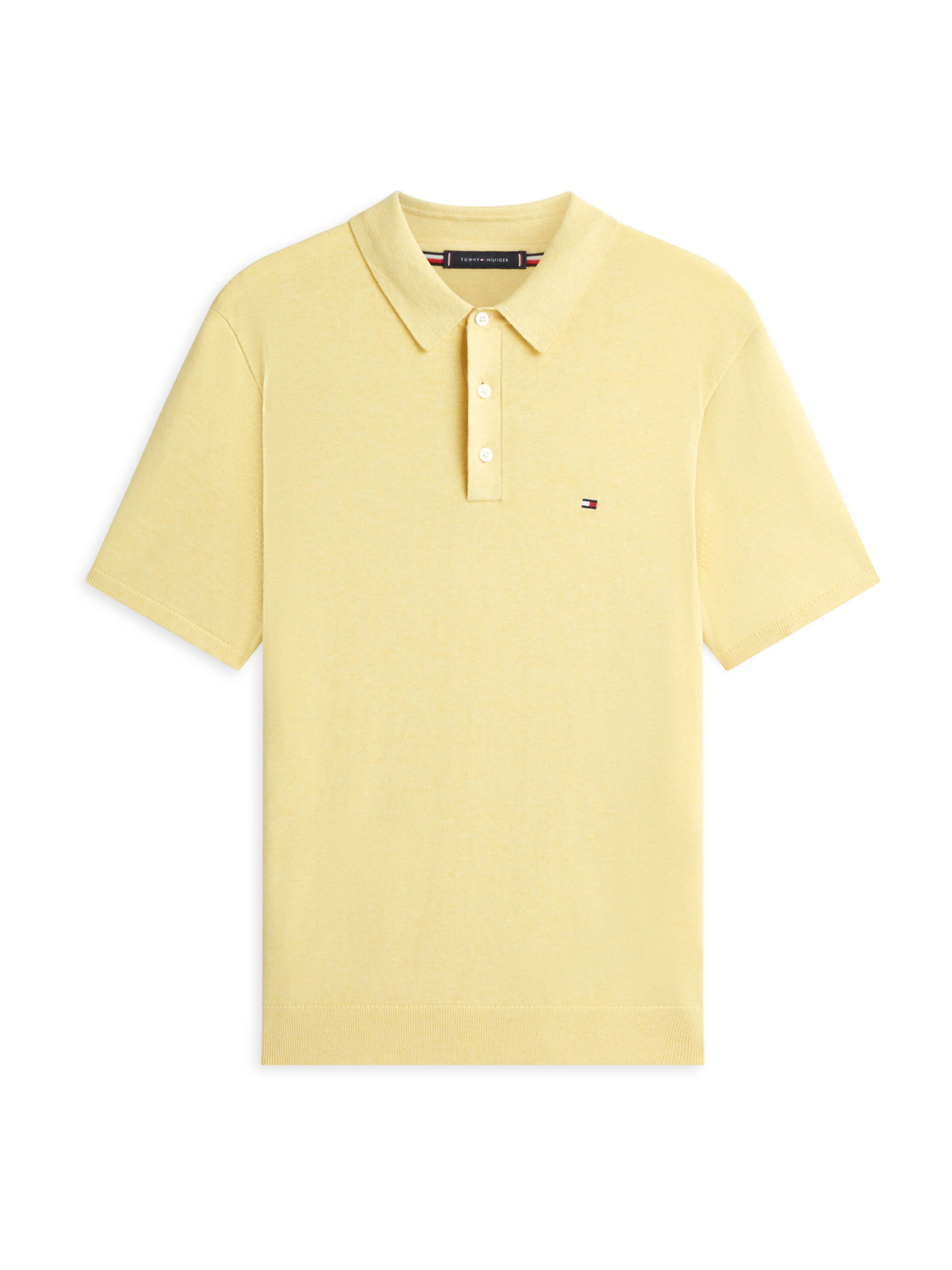 Pull-over 'ESSENTIAL' TOMMY HILFIGER en jaune : devant