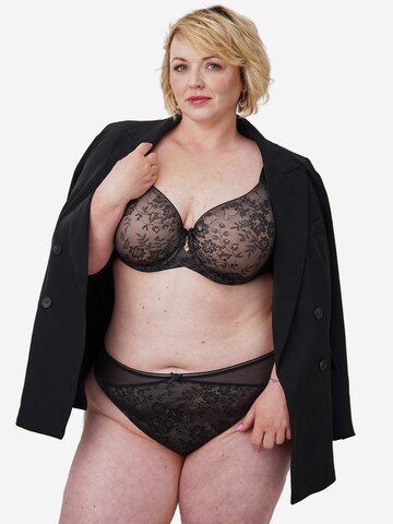 SugarShape String ' True Lace ' in Zwart: voorkant