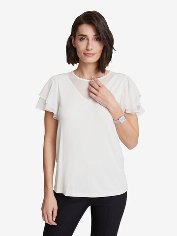 T-shirt heine en blanc : devant