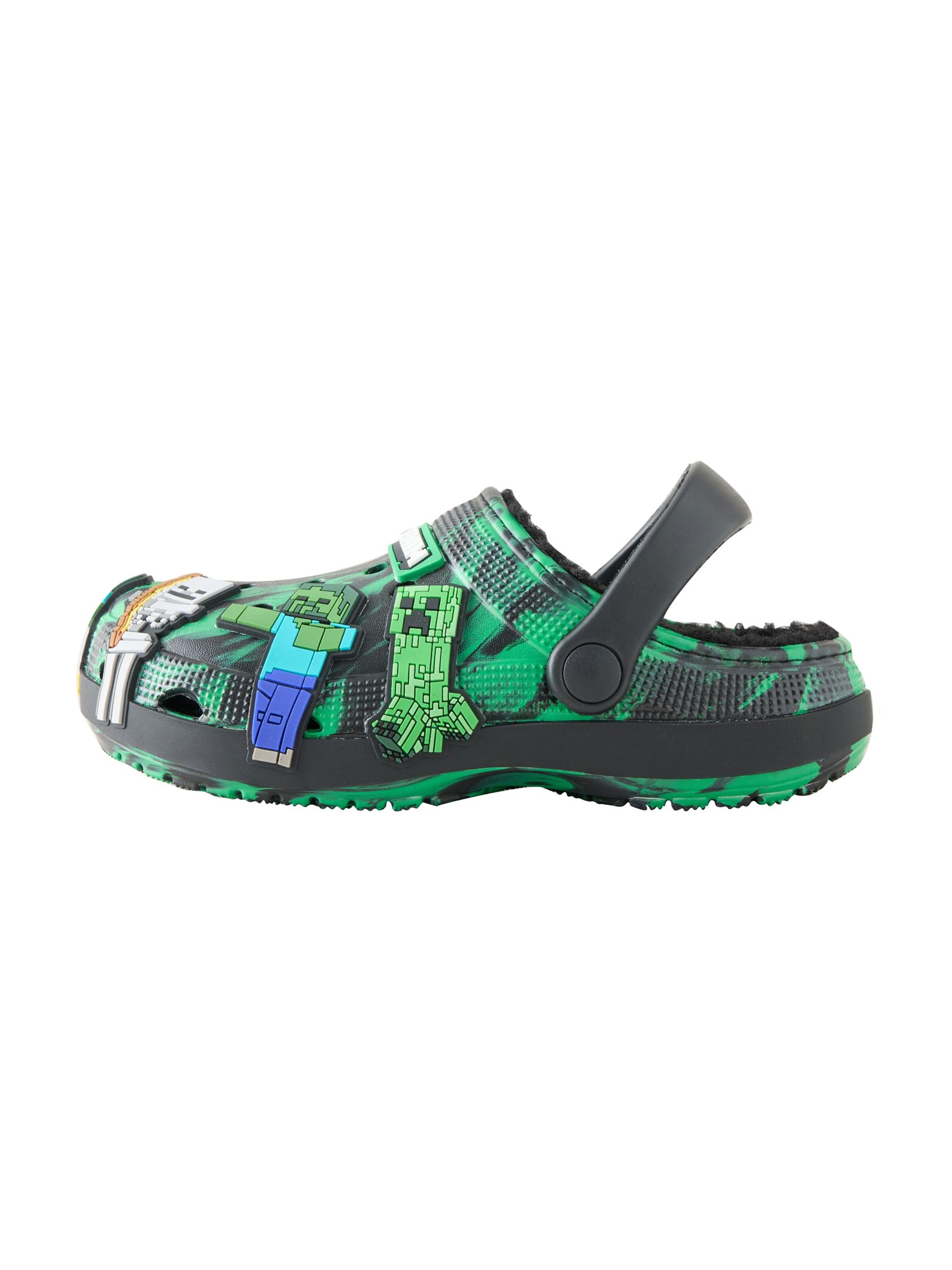 Next Open schoenen 'Minecraft' in Groen: voorkant