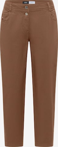 CECIL Pants in Brown: front