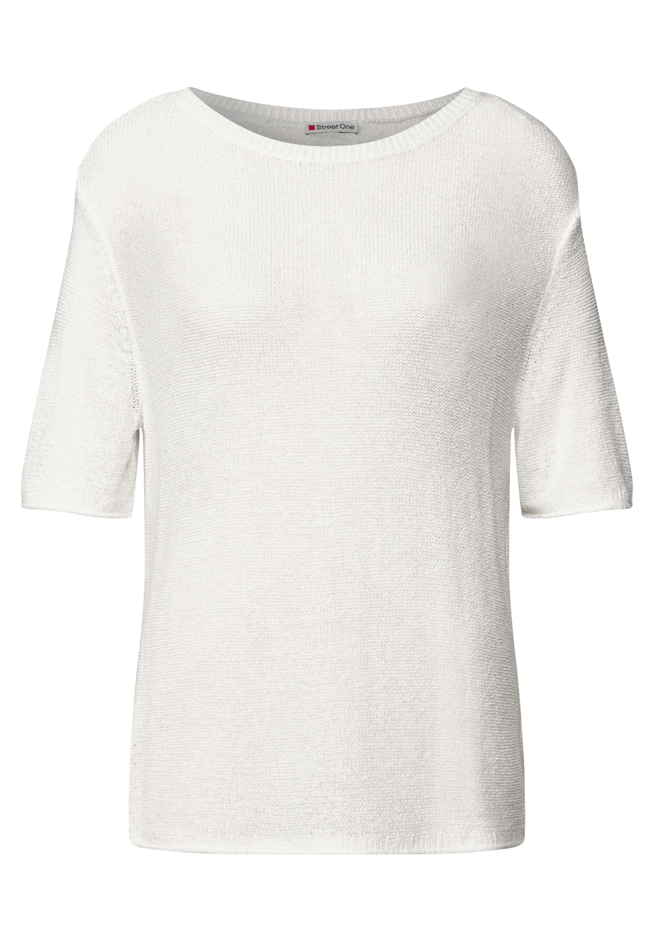 STREET ONE Sweater in White: front