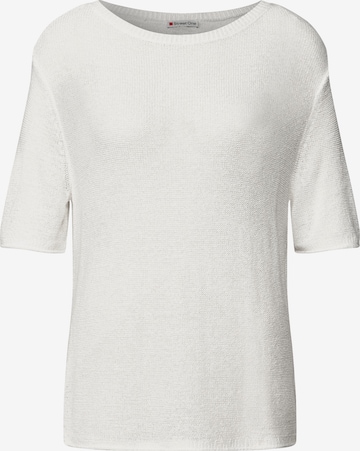 STREET ONE Sweater in White: front
