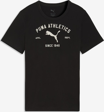 PUMA Funktionsshirt in Schwarz: Vorderseite