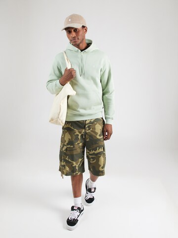 Volcom Sweatshirt 'SINGLE STONE' in Green