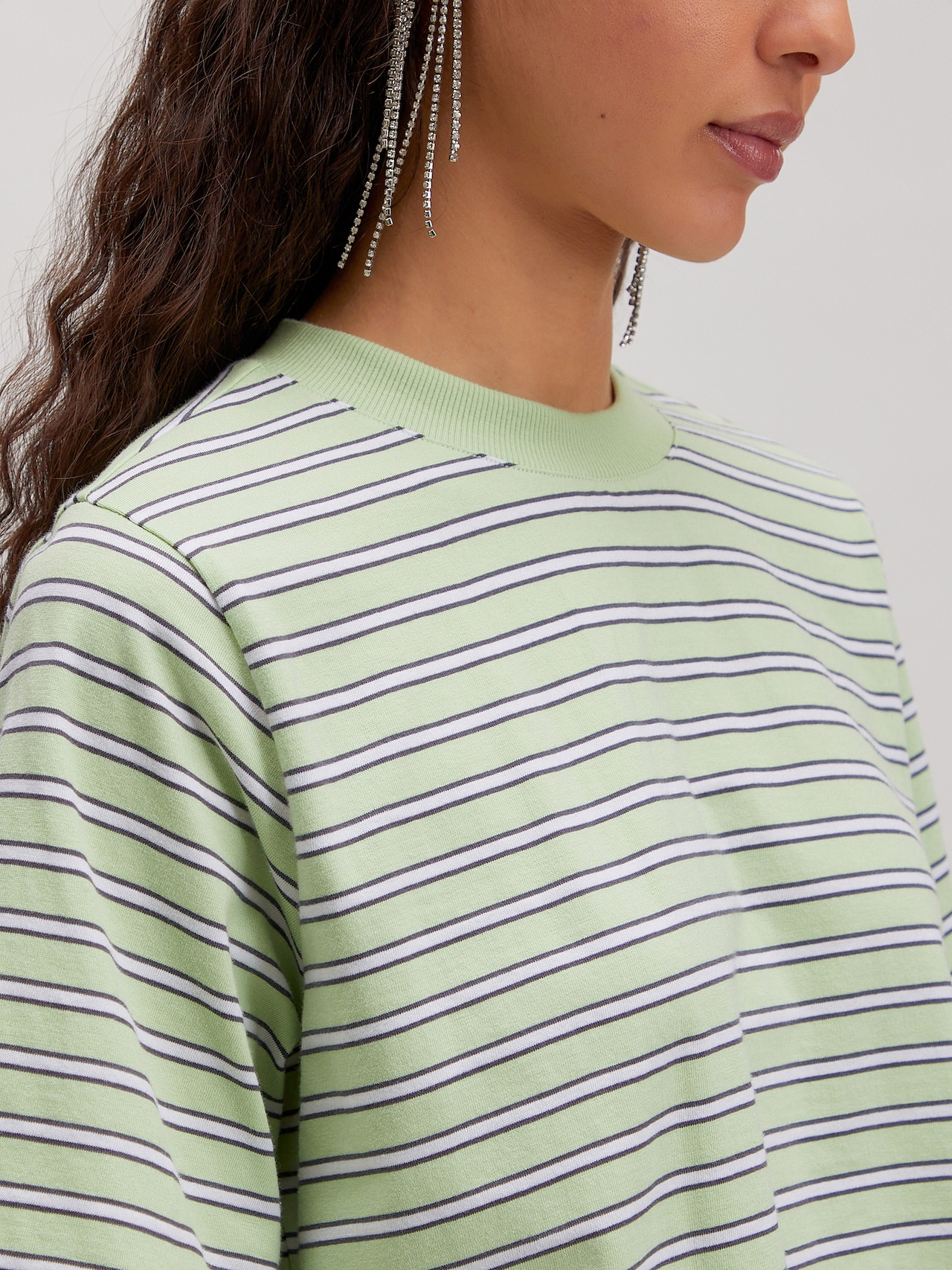 EDITED Shirt 'Nola' Antraciet