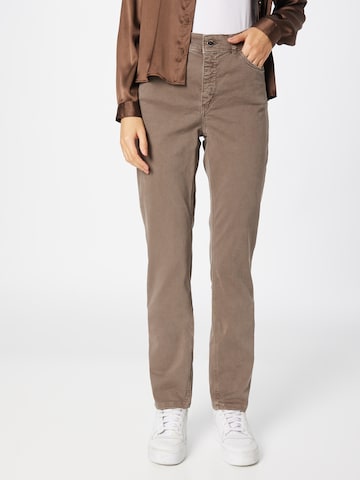 MAC Regular Jeans 'Dream' in Brown: front