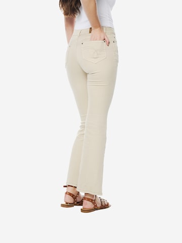 Bootcut Jean KOROSHI en beige