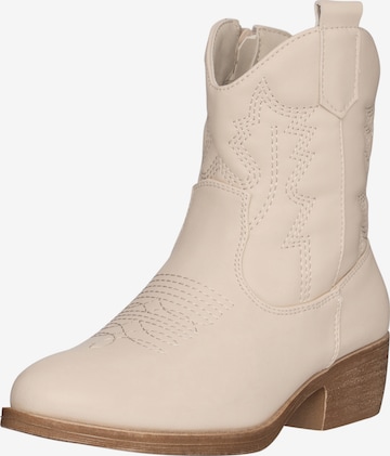 Bottes Salinyang en beige : devant