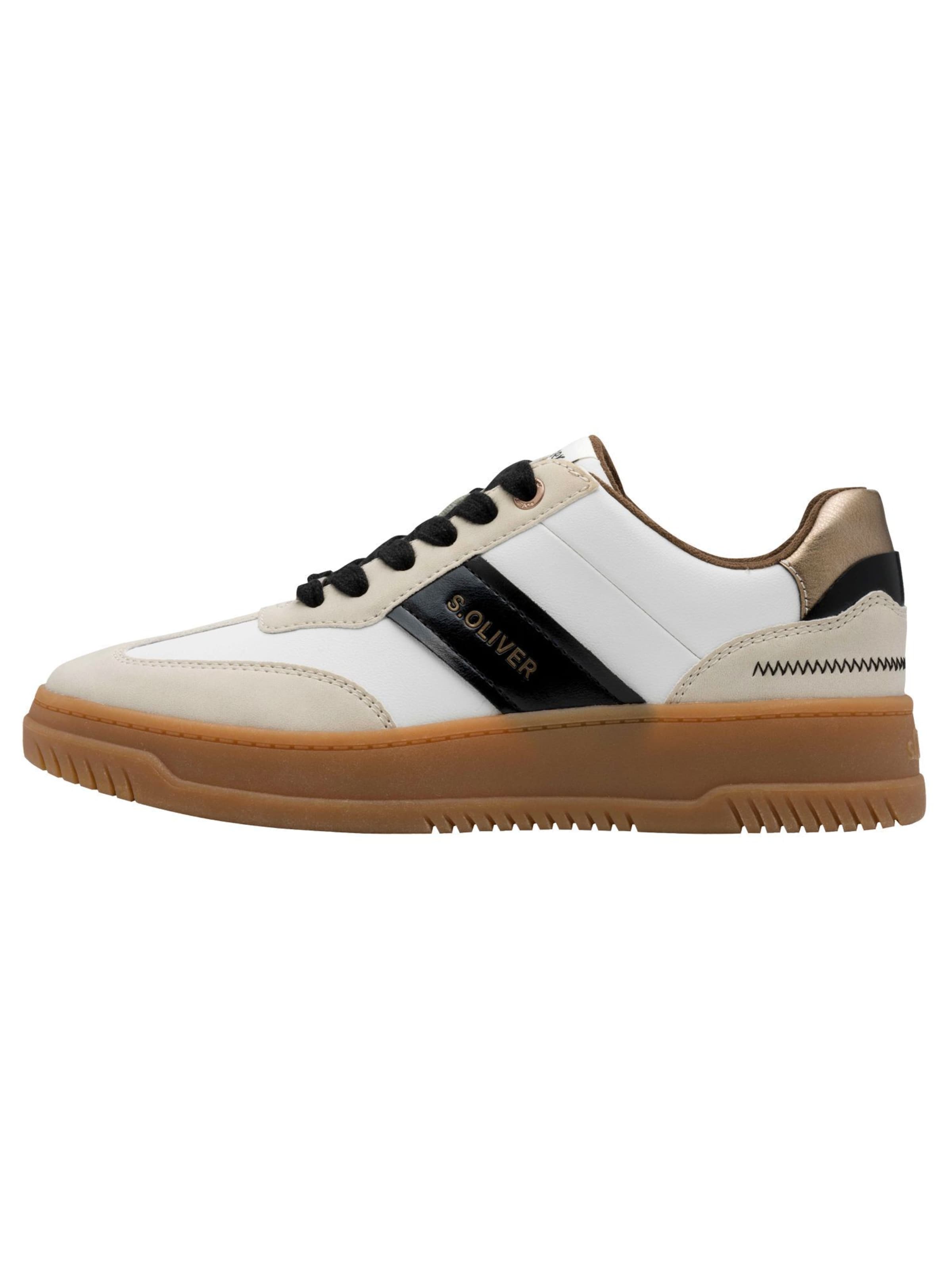 s.Oliver Sneaker in Beige