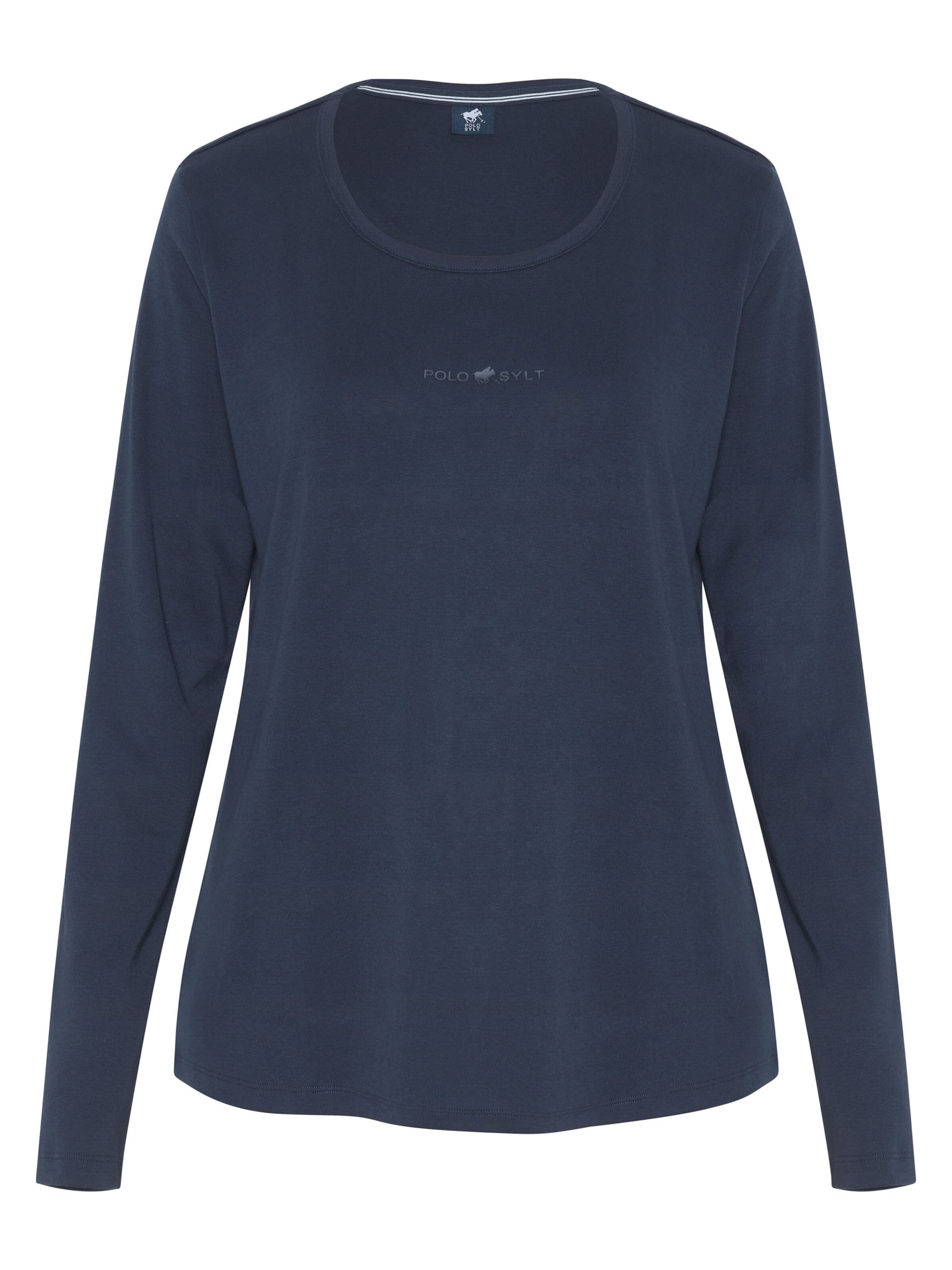 Polo Sylt Shirt in Blau: Vorderseite